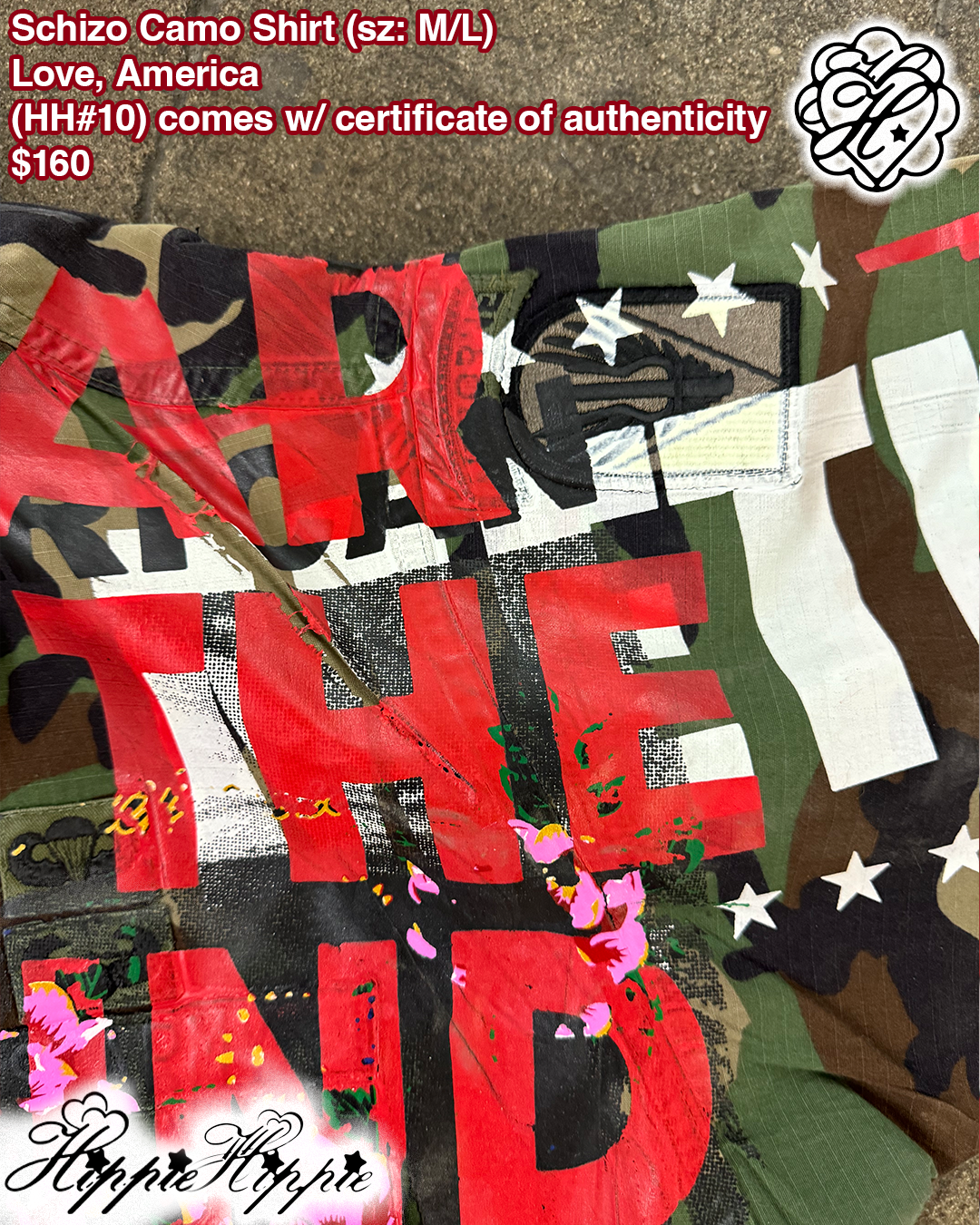 Schizo Camo Shirt (HH#10)