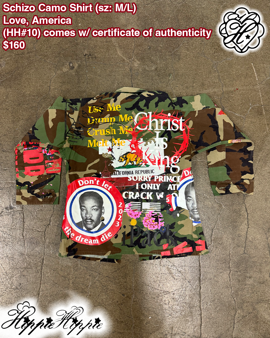Schizo Camo Shirt (HH#10)
