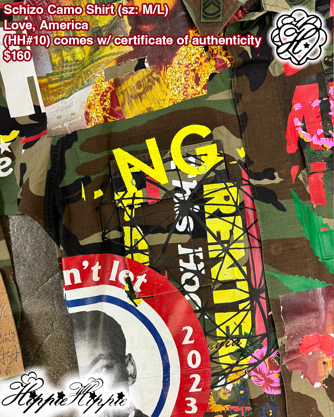 Schizo Camo Shirt (HH#10)