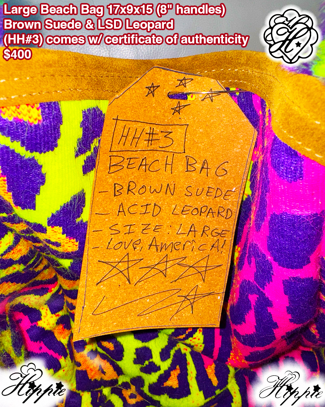 Large Beach Bag (HH#3)