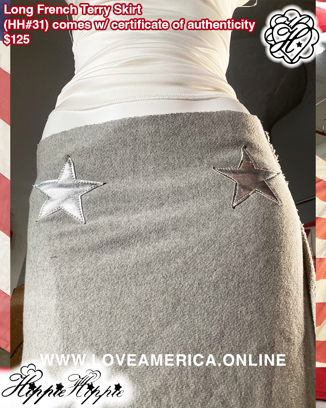 Long French Terry Skirt (𝓗𝓗#31)