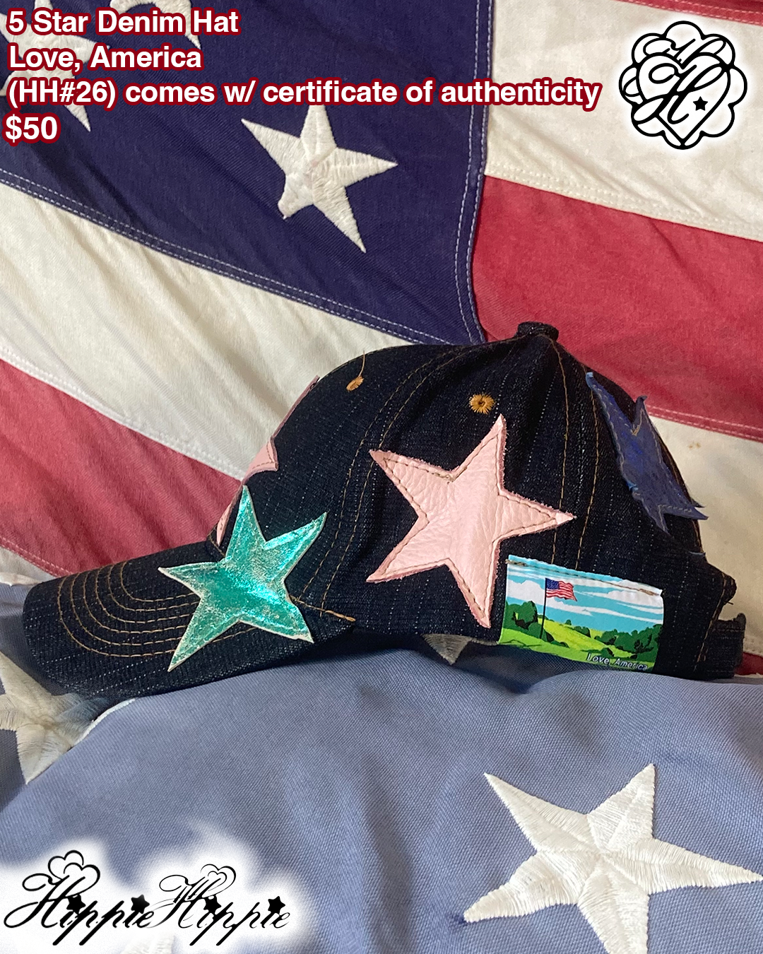 5 Star Denim Cap (๐๐#26)