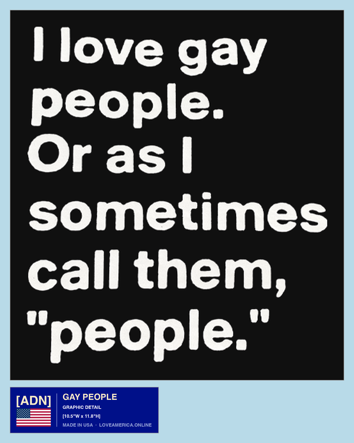 Gay People — graphic detail