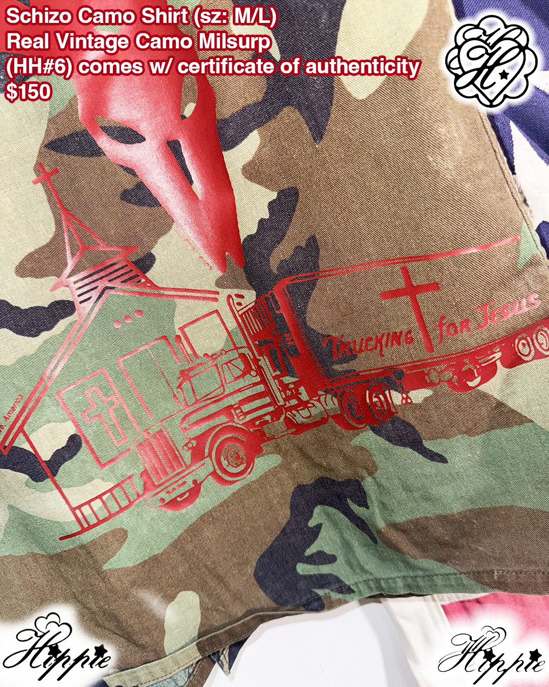 Schizo Camo Shirt (HH#6)