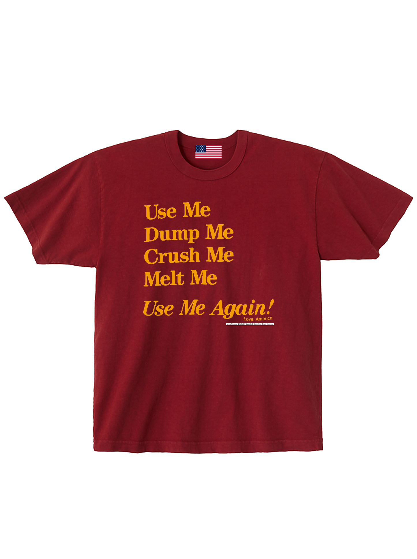 Use Me — Love, America