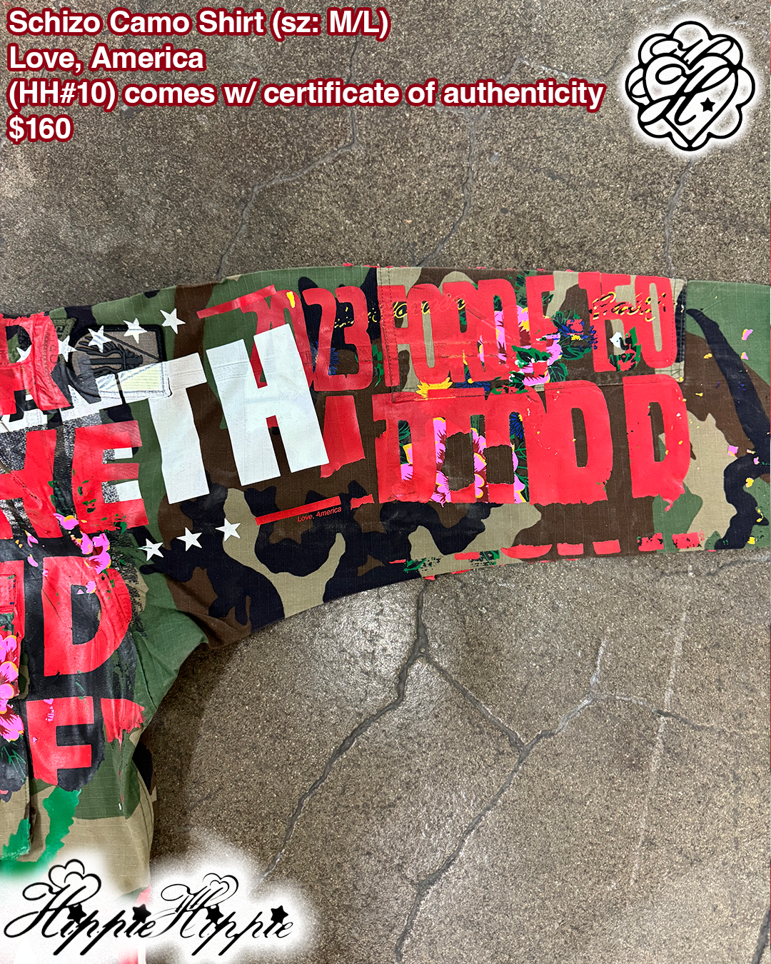 Schizo Camo Shirt (HH#10)