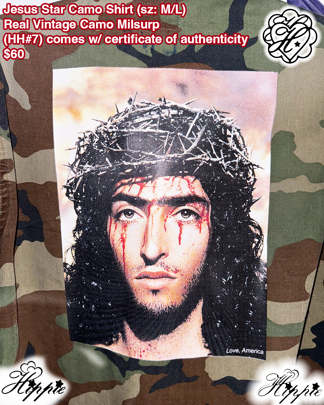 Jesus Star Camo Shirt (HH#7)