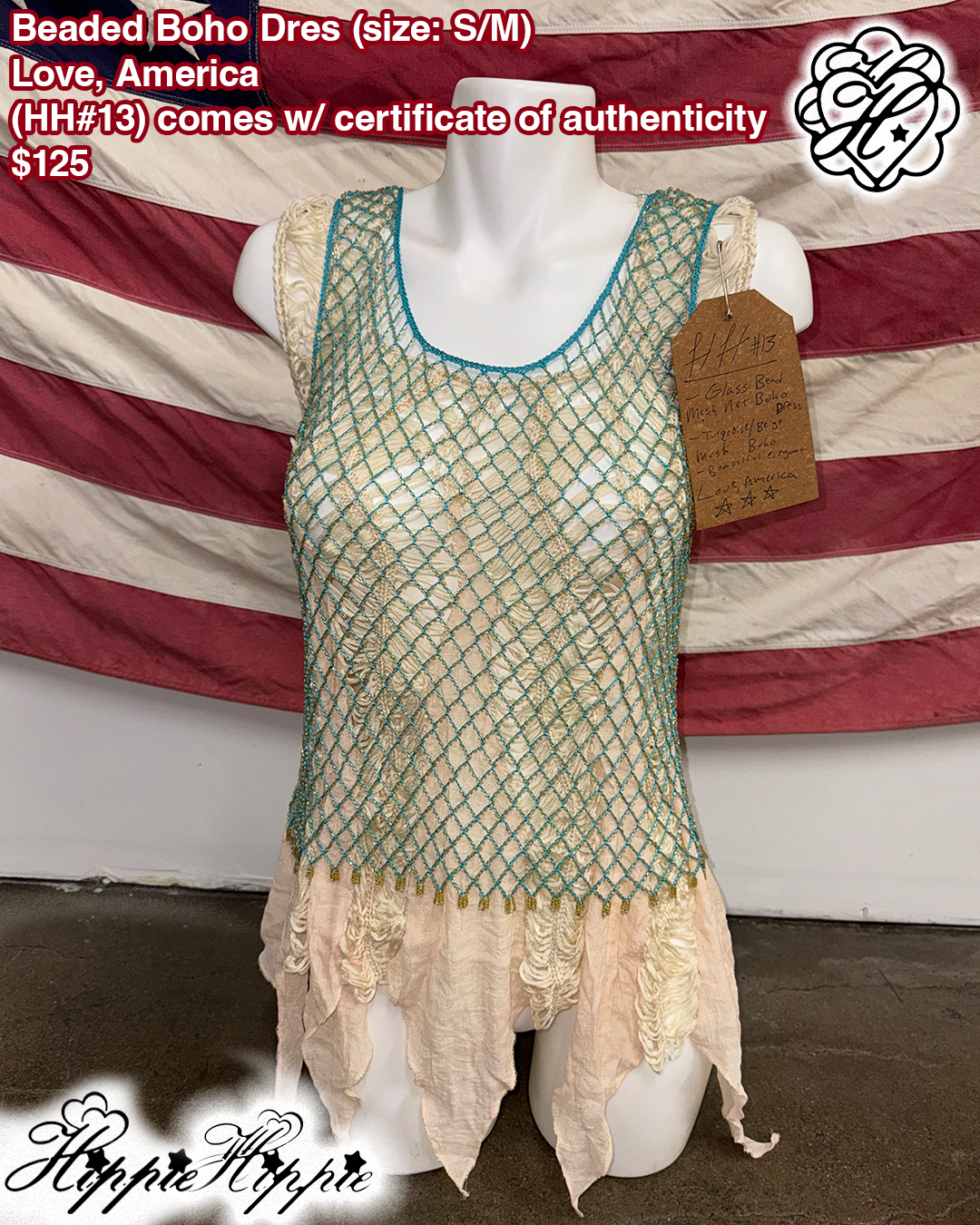 Beaded Boho Dress ( ๐๐#13)