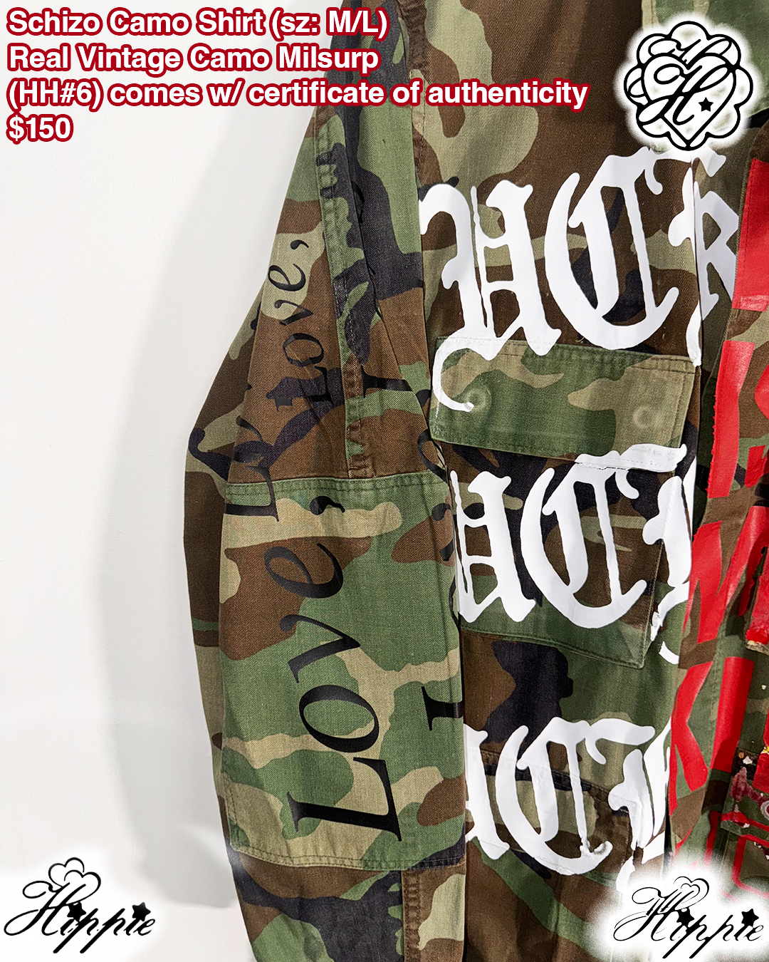 Schizo Camo Shirt (HH#6)
