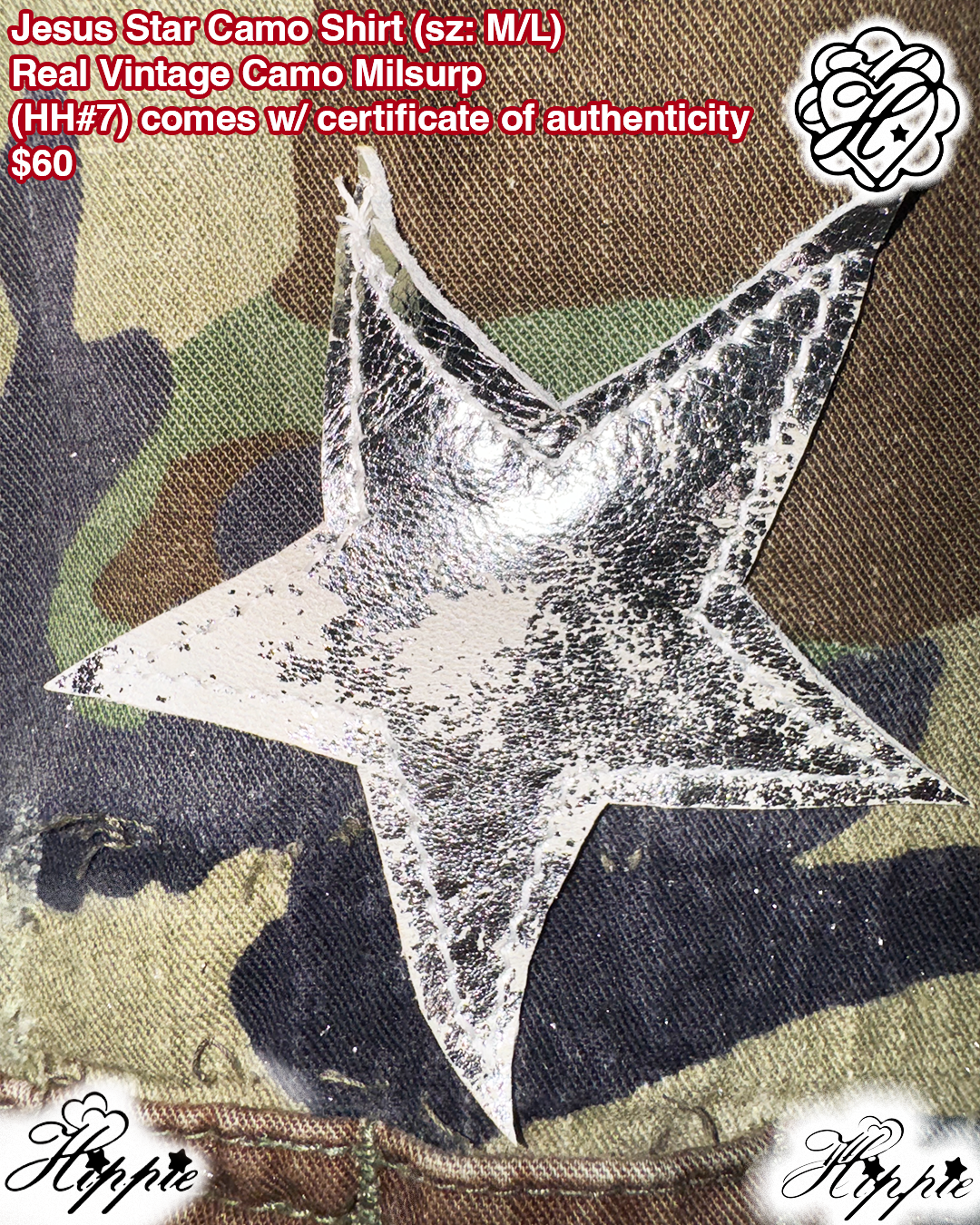 Jesus Star Camo Shirt (HH#7)