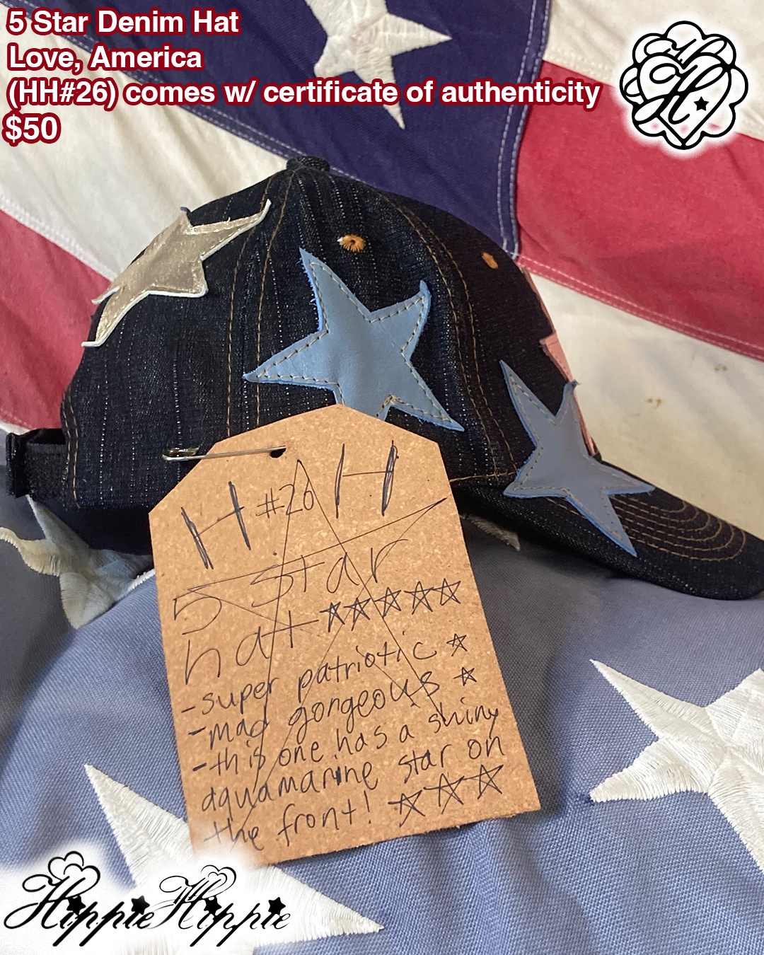 5 Star Denim Cap (๐๐#26)