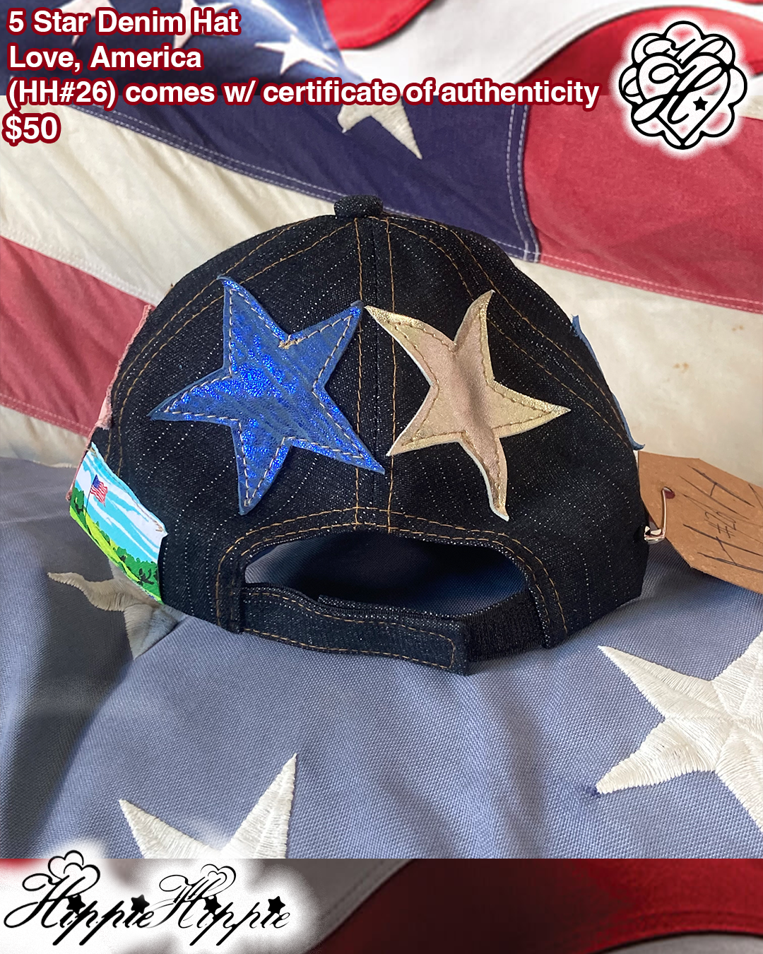 5 Star Denim Cap (๐๐#26)