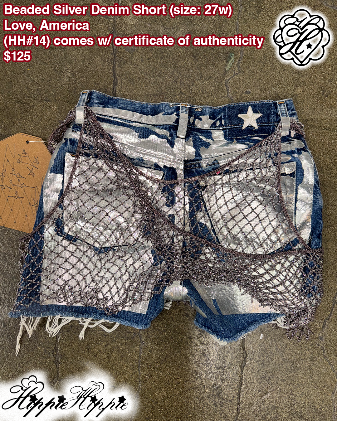 Beaded Boho Shorts ( ๐๐#14)