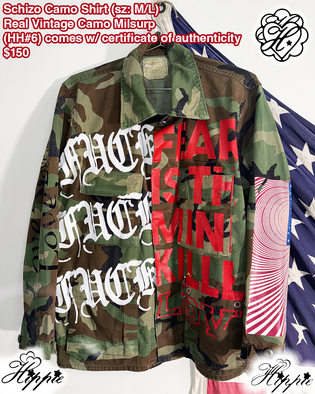 Schizo Camo Shirt (HH#6)