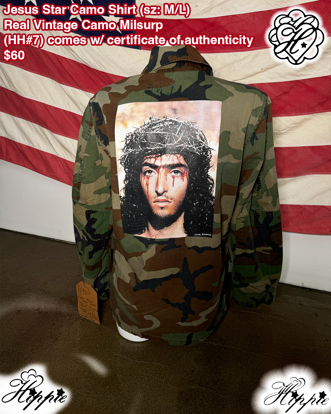 Jesus Star Camo Shirt (HH#7)