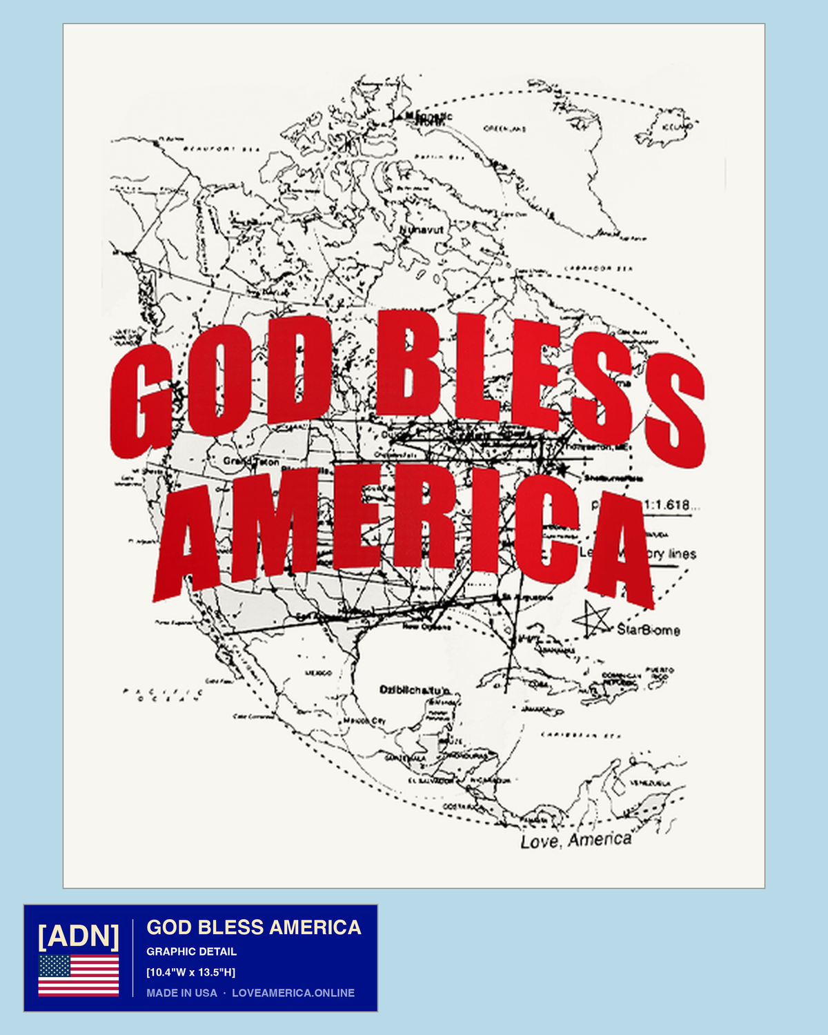 God Bless America — graphic detail