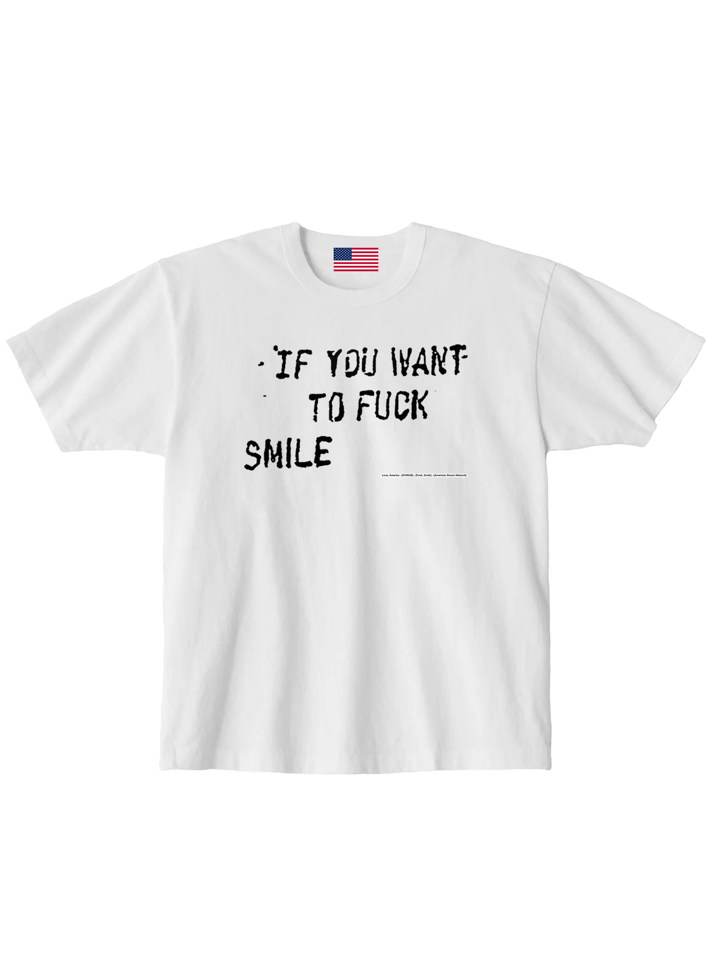 Fuck, Smile — Love, America