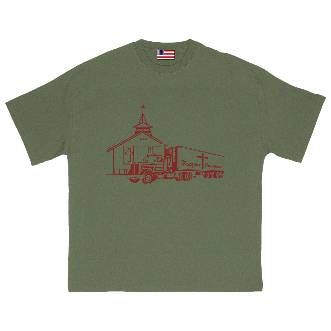 Trucking For Jesus T-Shirt