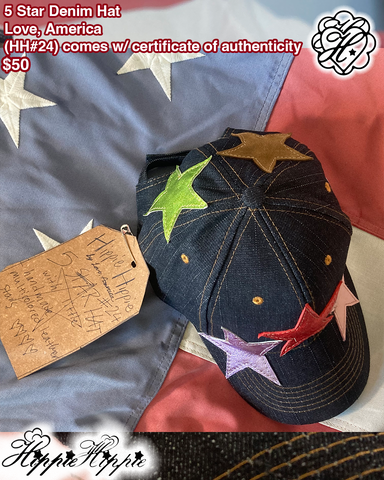 5 Star Denim Cap (𝓗𝓗#24)