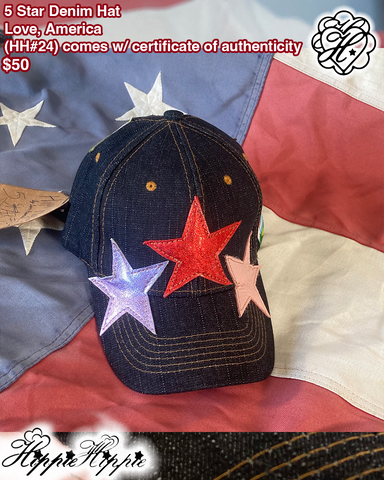 5 Star Denim Cap (𝓗𝓗#24)