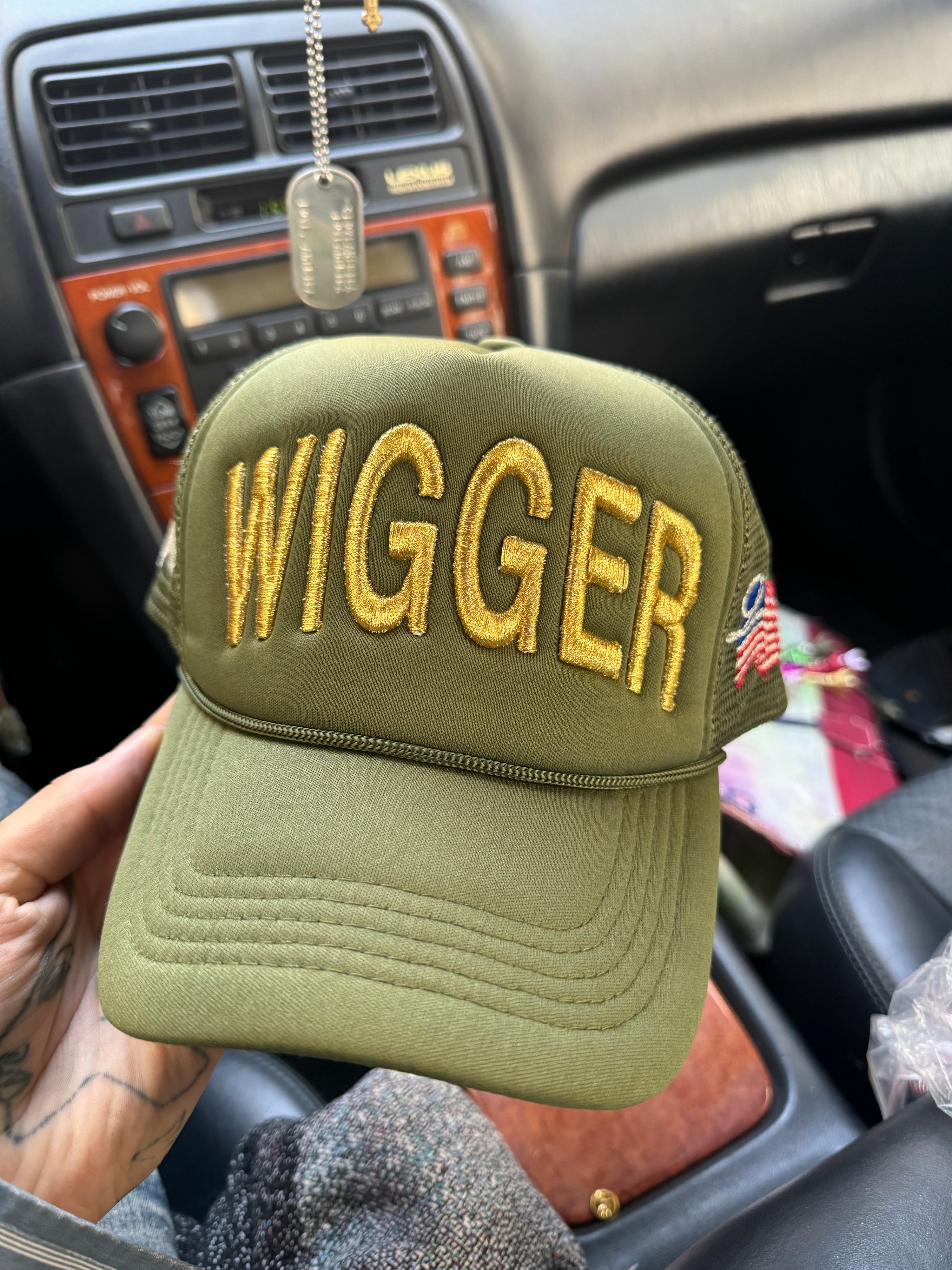 WIGGER TRUCKER HAT