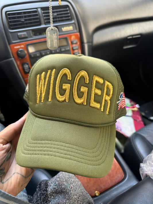 WIGGER TRUCKER HAT