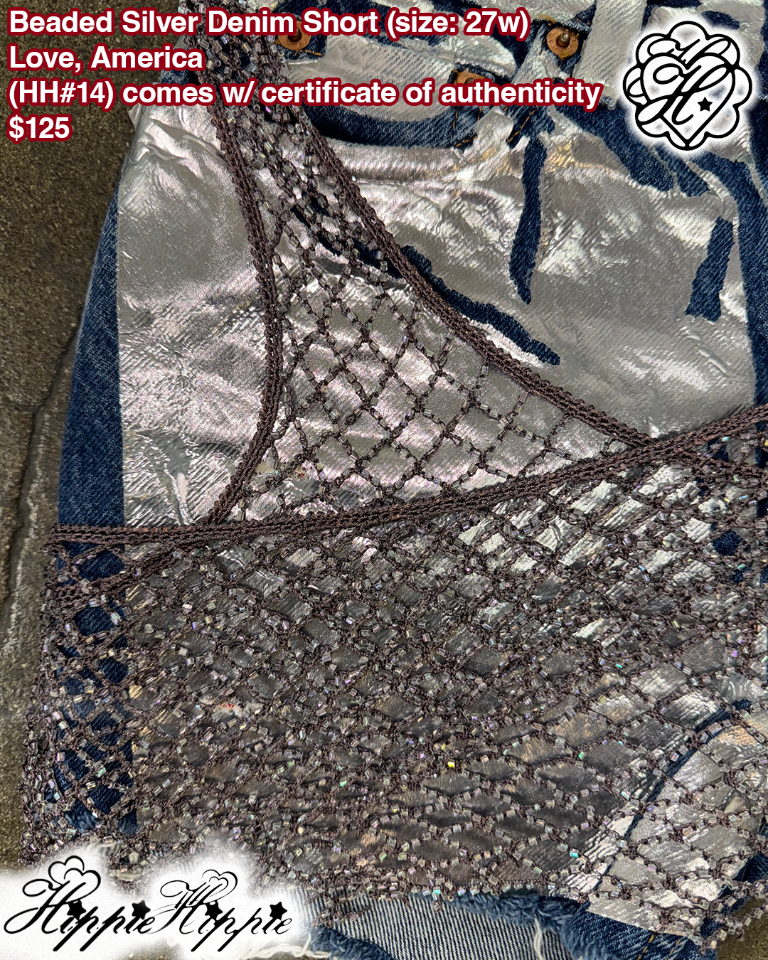 Beaded Boho Shorts ( 𝓗𝓗#14)