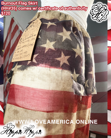 Burnout Flag Skirt (𝓗𝓗#35)