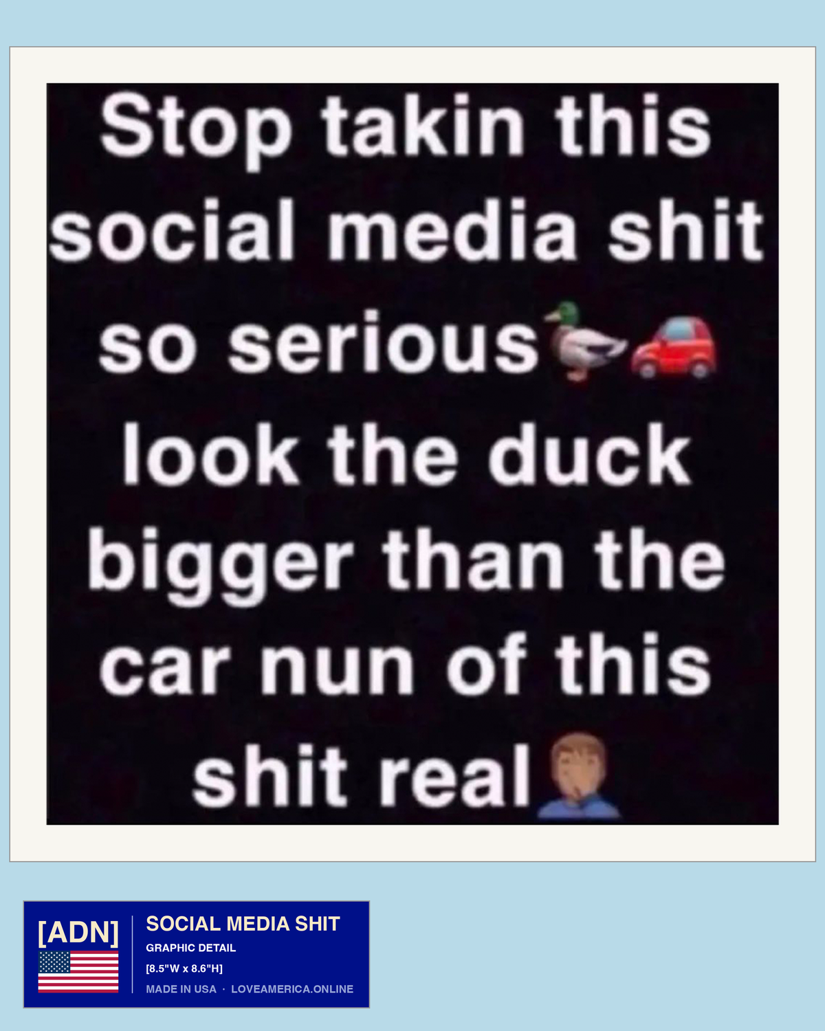 Social Media Shit — graphic detail