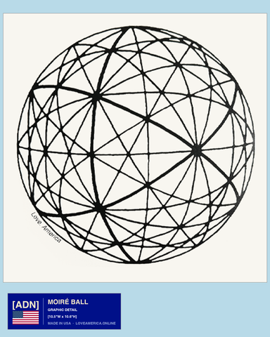 Moiré Ball — graphic detail