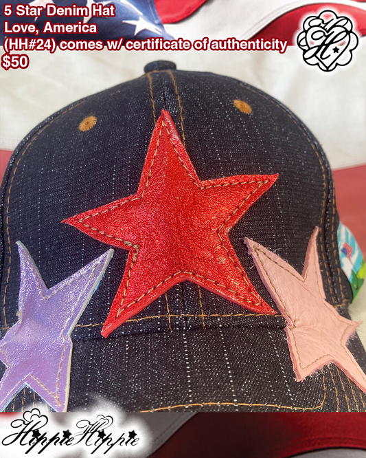 5 Star Denim Cap (𝓗𝓗#24)