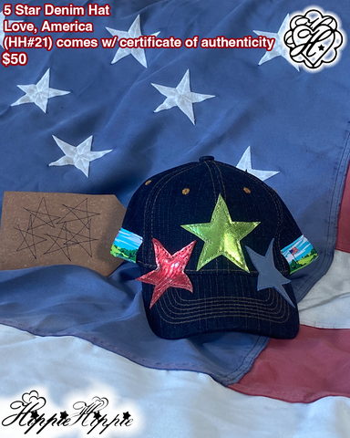 5 Star Denim Cap (𝓗𝓗#21)