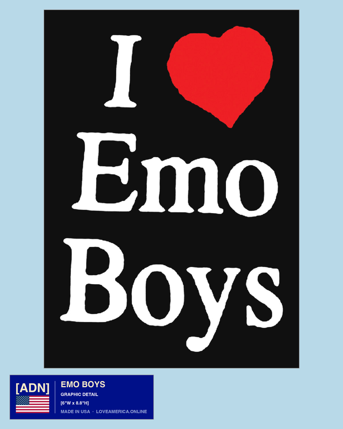 Emo Boys — graphic detail
