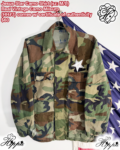 Jesus Star Camo Shirt (HH#7)