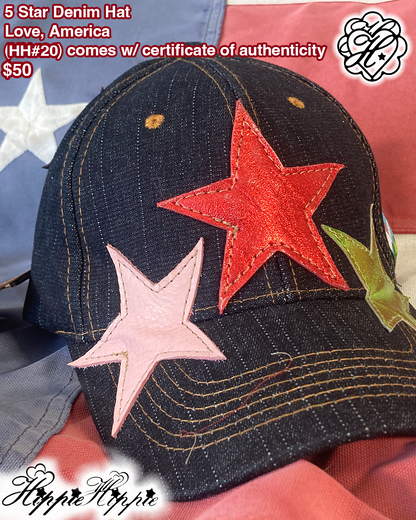 5 Star Denim Cap (𝓗𝓗#20)