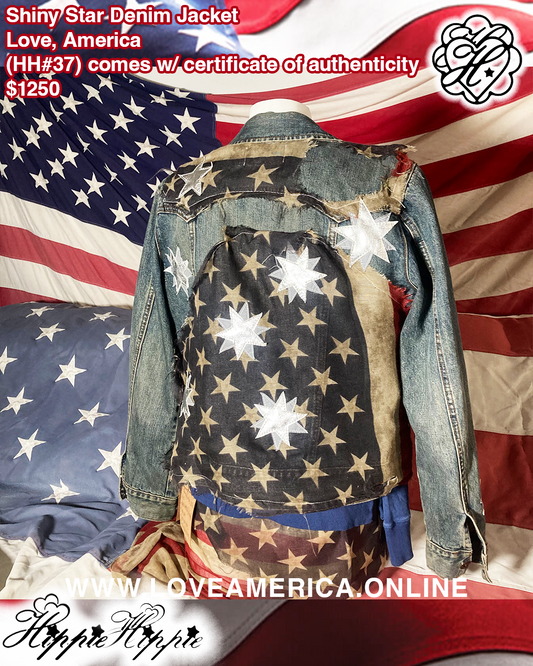 Shiny Star Denim Jacket (𝓗𝓗#37)