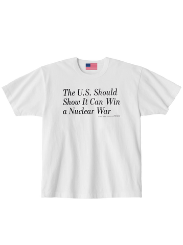 Nuclear War — Love, America