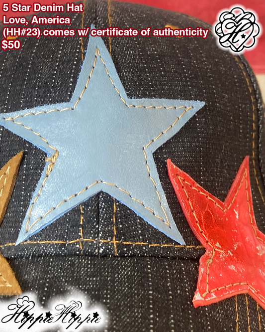 5 Star Denim Cap (𝓗𝓗#23)