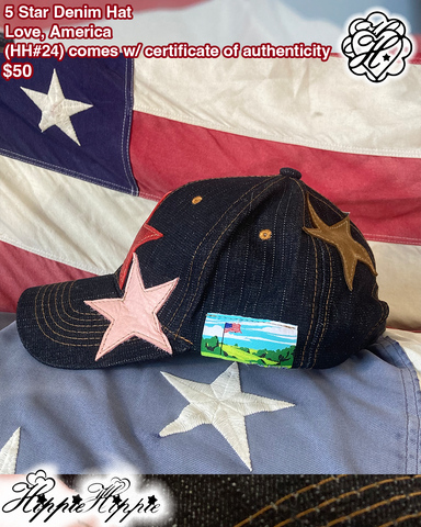 5 Star Denim Cap (𝓗𝓗#24)