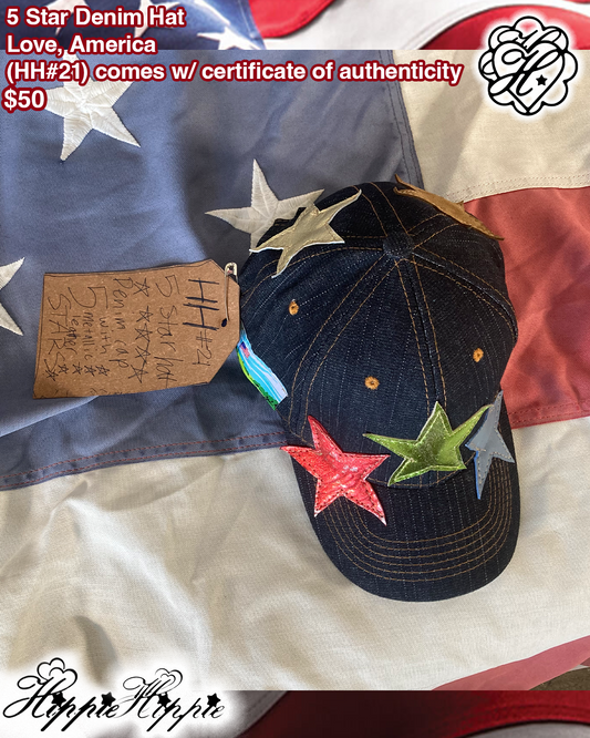 5 Star Denim Cap (𝓗𝓗#21)