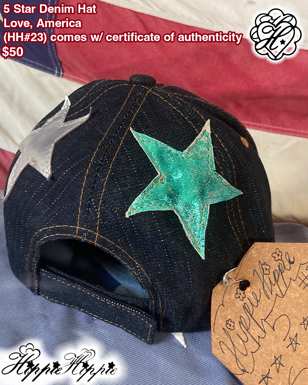 5 Star Denim Cap (𝓗𝓗#23)