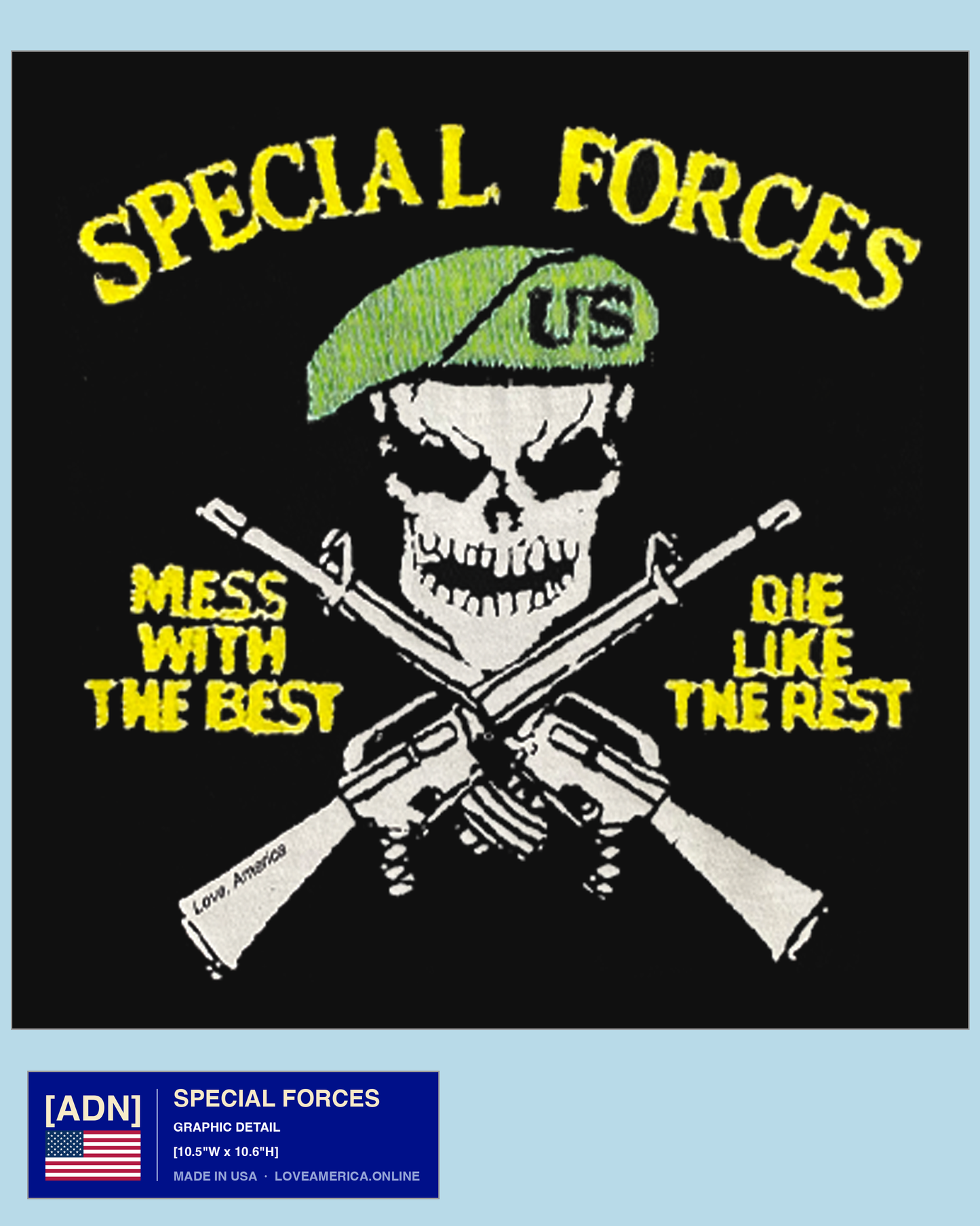 Special Forces — graphic detail