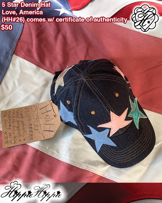 5 Star Denim Cap (𝓗𝓗#26)