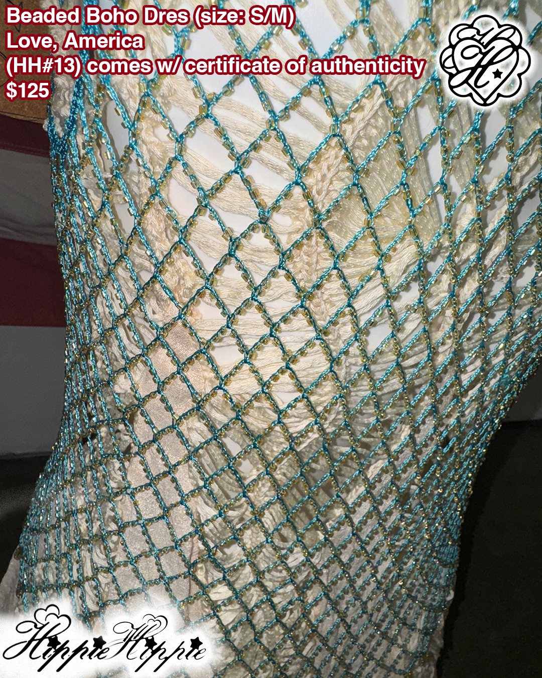Beaded Boho Dress ( 𝓗𝓗#13)