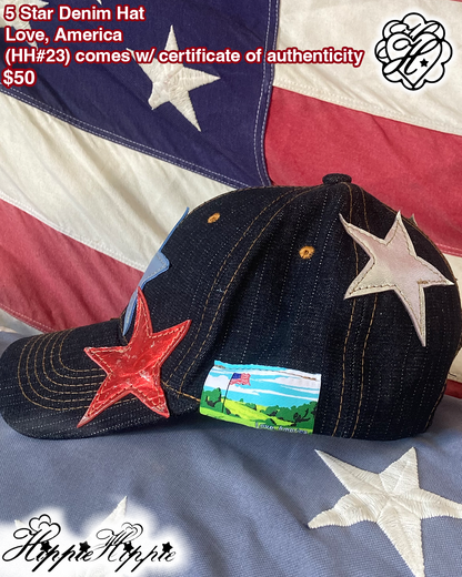 5 Star Denim Cap (𝓗𝓗#23)