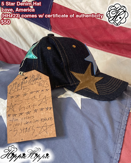 5 Star Denim Cap (𝓗𝓗#23)