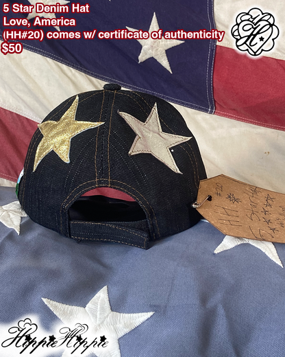 5 Star Denim Cap (𝓗𝓗#20)