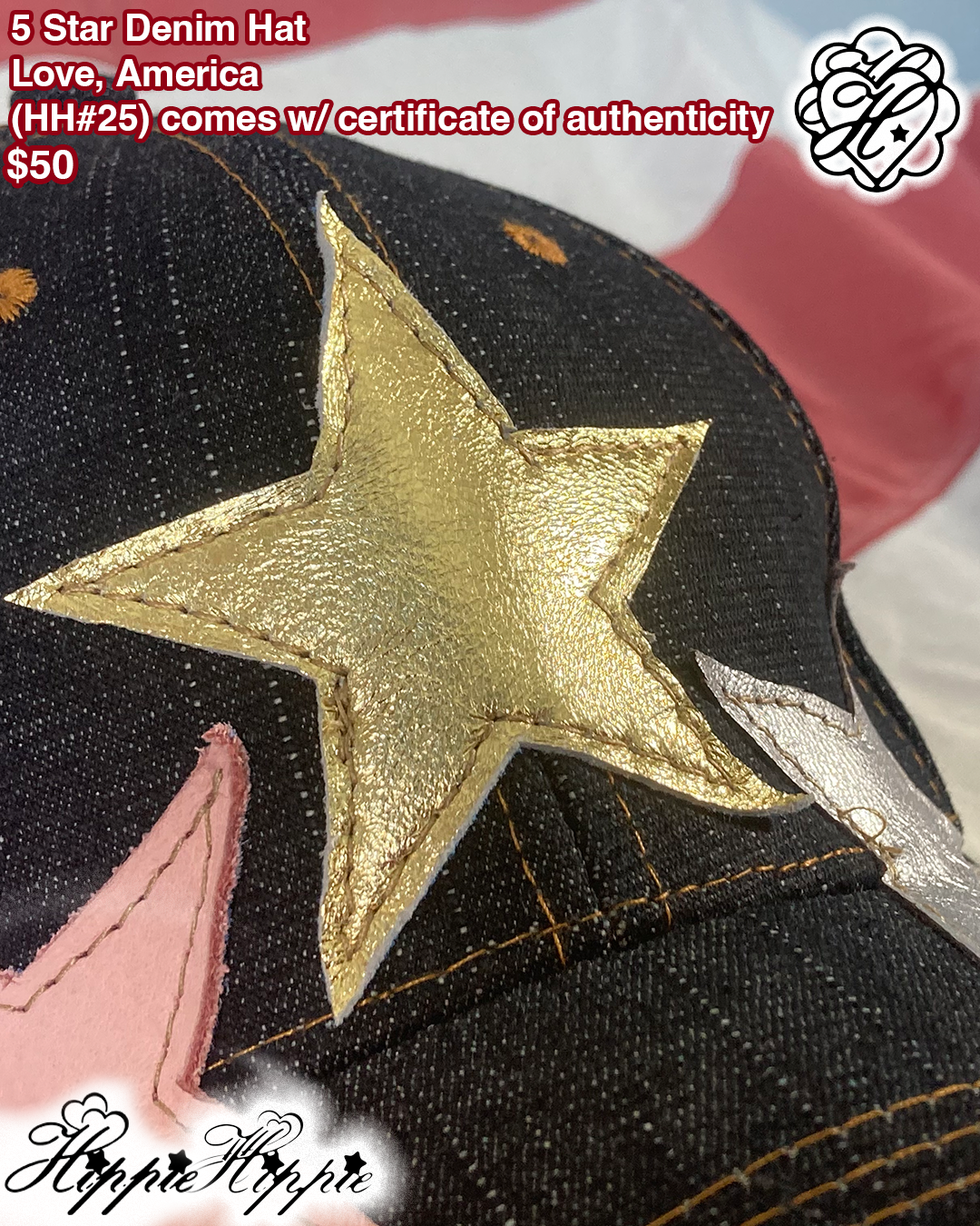 5 Star Denim Cap (𝓗𝓗#25)