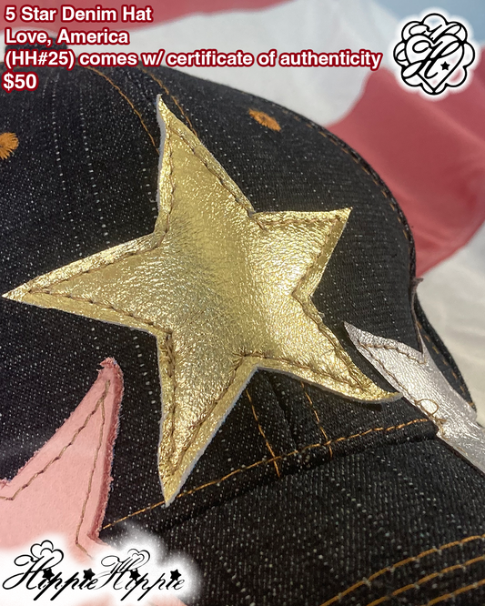 5 Star Denim Cap (𝓗𝓗#25)