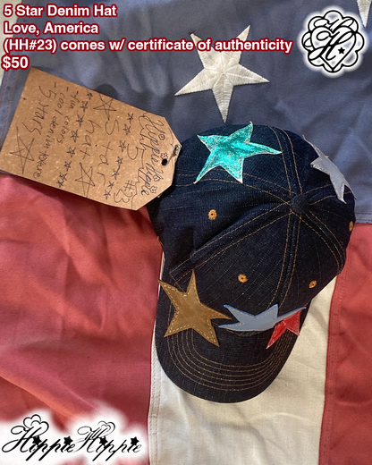 5 Star Denim Cap (𝓗𝓗#23)